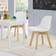 [en.casa] Kinderstuhl Weiß
